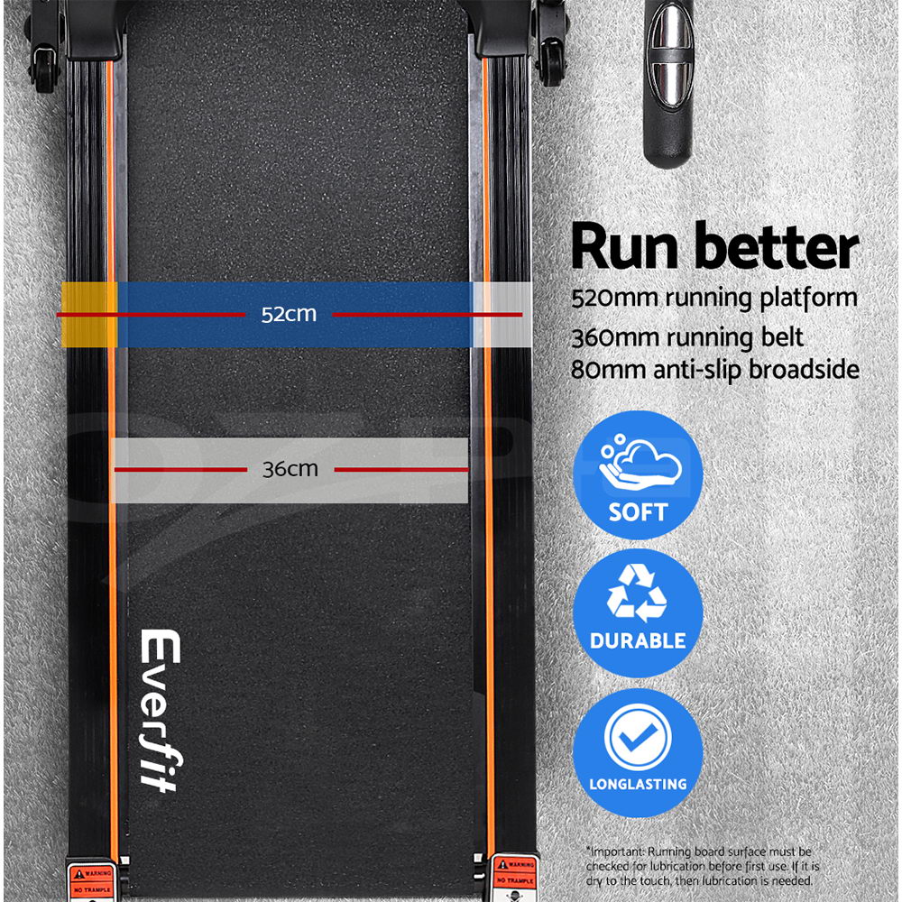 Everfit Electric Treadmill Gym Home Exercise Walk Machine Fitness Equipment - Picture 40 of 44
