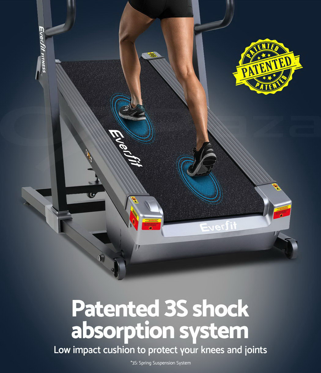 Everfit Electric Treadmill Auto Incline Home Gym Exercise Run Machine Fitness - Picture 16 of 102
