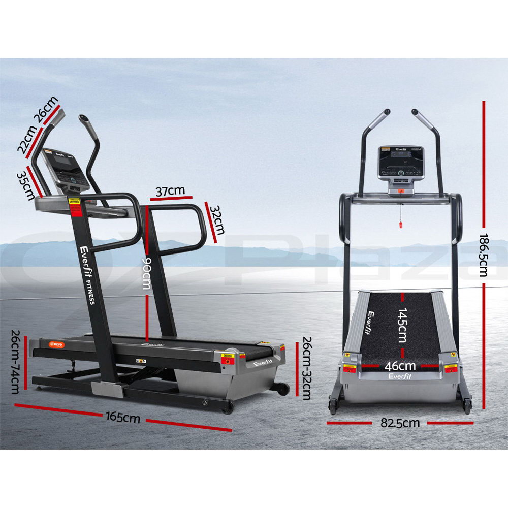 Everfit Electric Treadmill Auto Incline Home Gym Exercise Run Machine Fitness - Picture 21 of 102