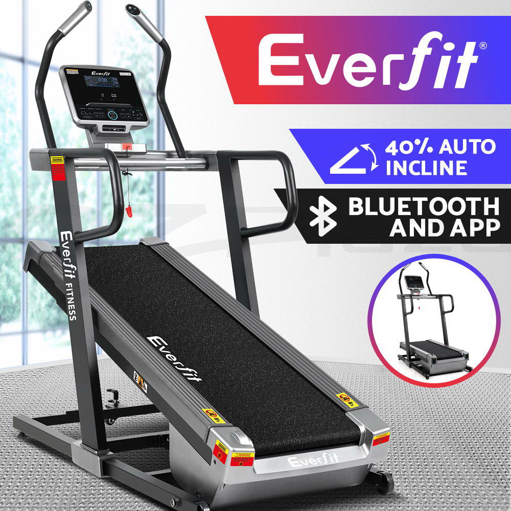 Everfit Electric Treadmill Auto Incline Home Gym Exercise Run Machine Fitness - Picture 12 of 102