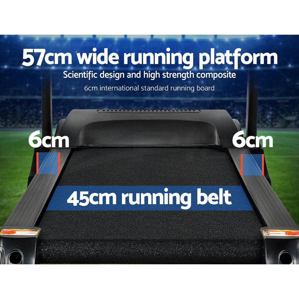 Everfit Electric Treadmill Auto Incline Home Gym Exercise Run Machine Fitness - Picture 87 of 102