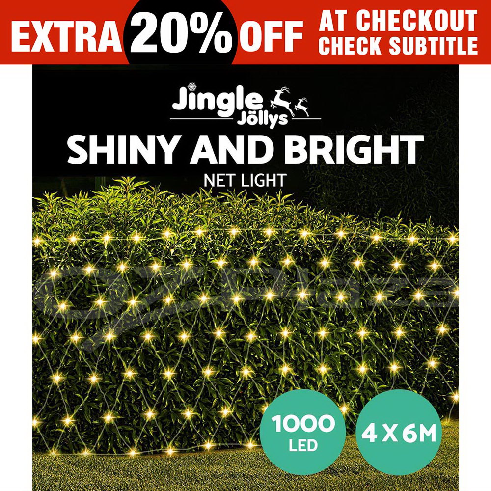 4m X 6m Led Net Mesh String Lights Fairy Party Wedding 4m X 6m Net Mesh Lights 1000led String Fairy Party Wedding Warm White