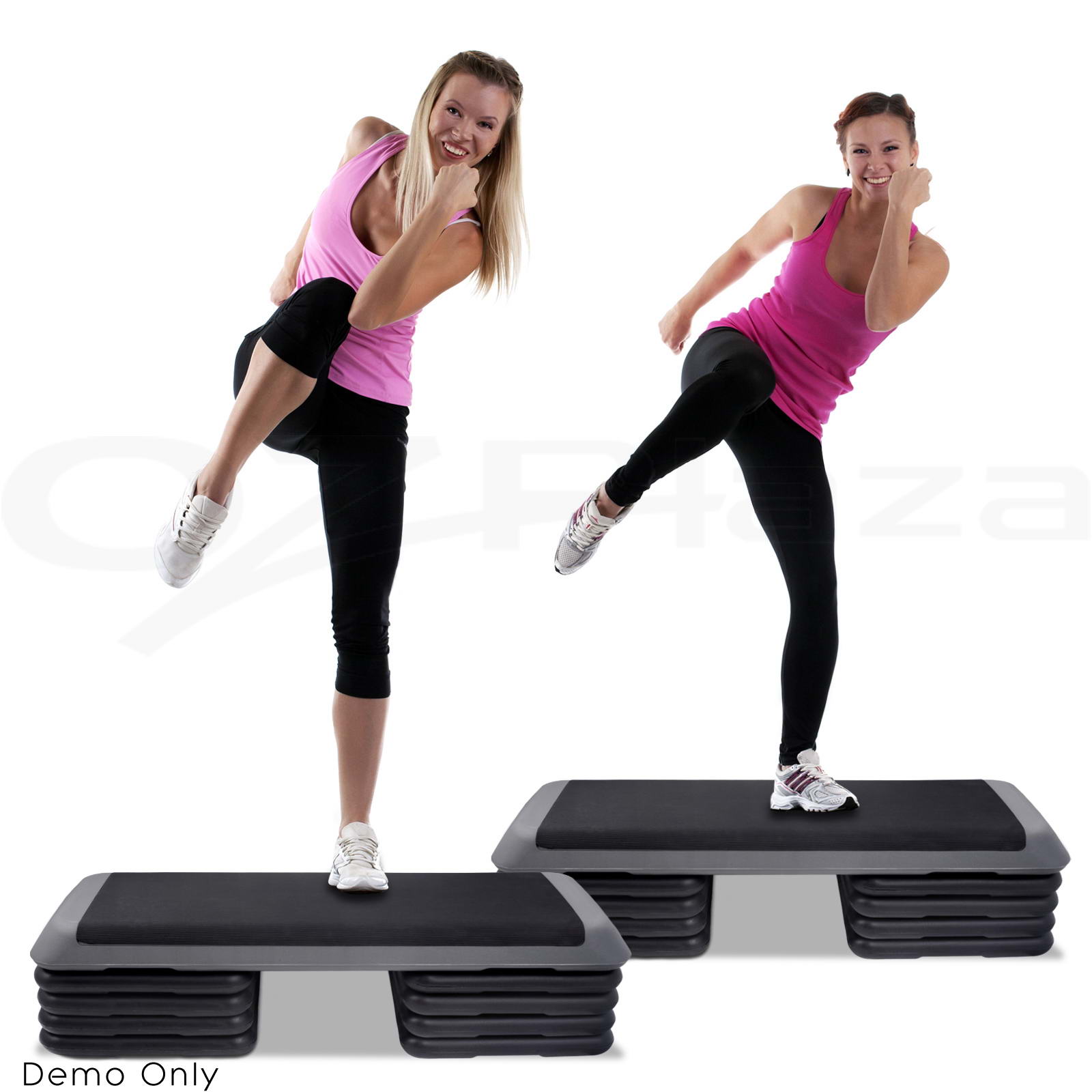 Everfit Aerobic Step Exercise Stepper Riser Workout Cardio Fitness Bench Gym - Picture 63 of 83