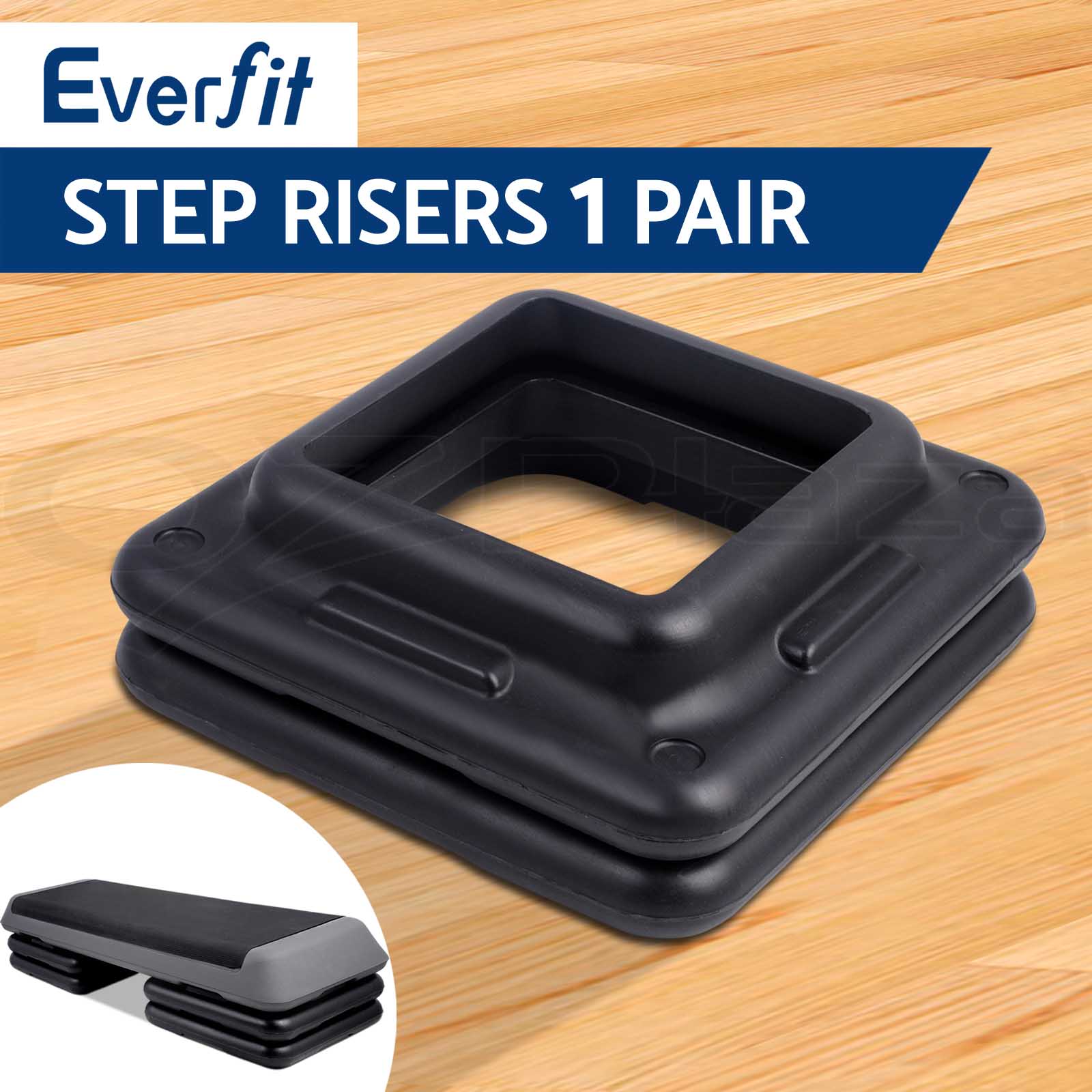 Everfit Aerobic Step Exercise Stepper Riser Workout Cardio Fitness Bench Gym - Picture 45 of 83