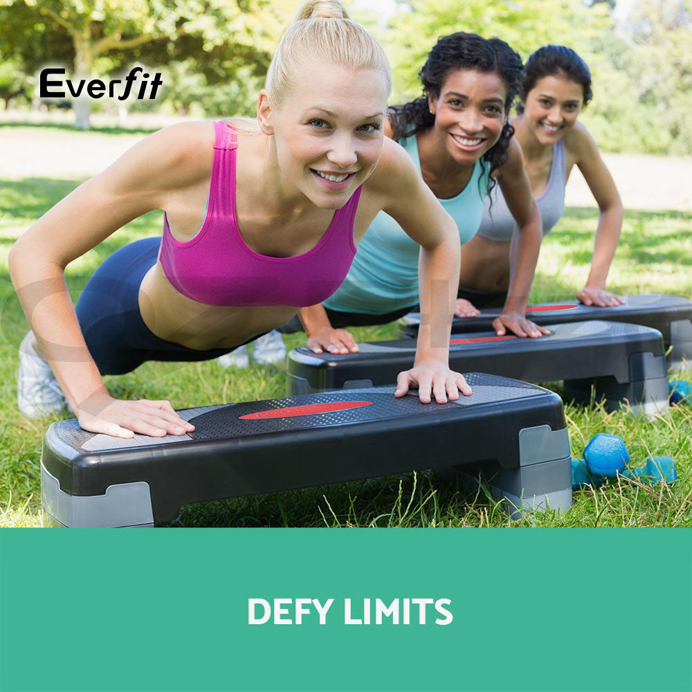 Everfit Aerobic Step Exercise Stepper Riser Workout Cardio Fitness Bench Gym - Picture 72 of 83