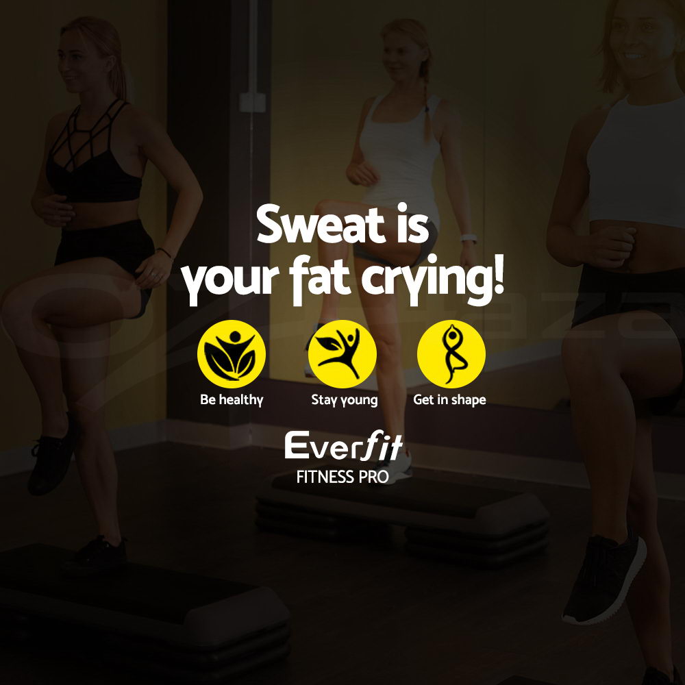 Everfit Aerobic Step Exercise Stepper Riser Workout Cardio Fitness Bench Gym - Picture 75 of 83