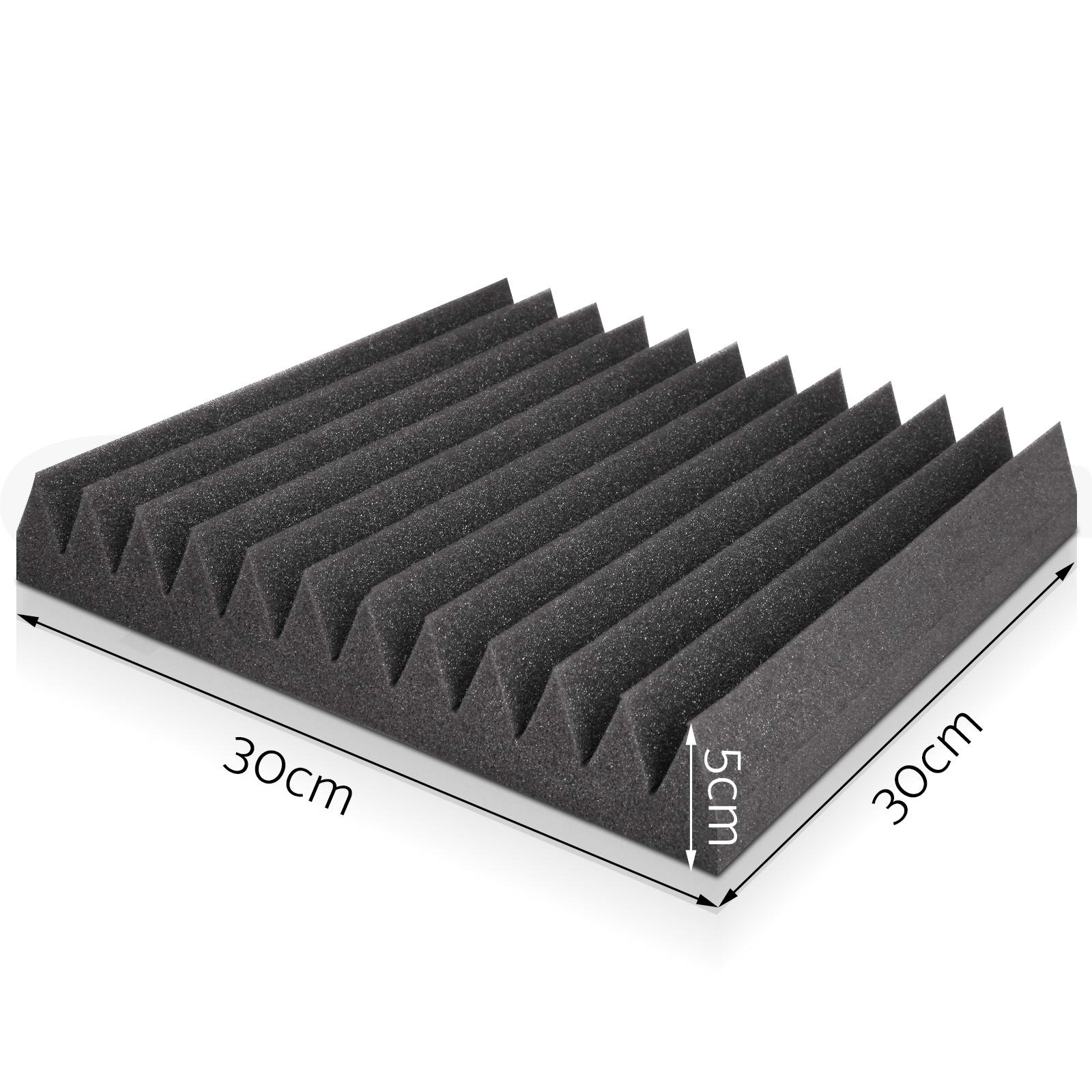 Alpha Studio Acoustic Foam Sound Absorbtion Proofing Panel Wedge