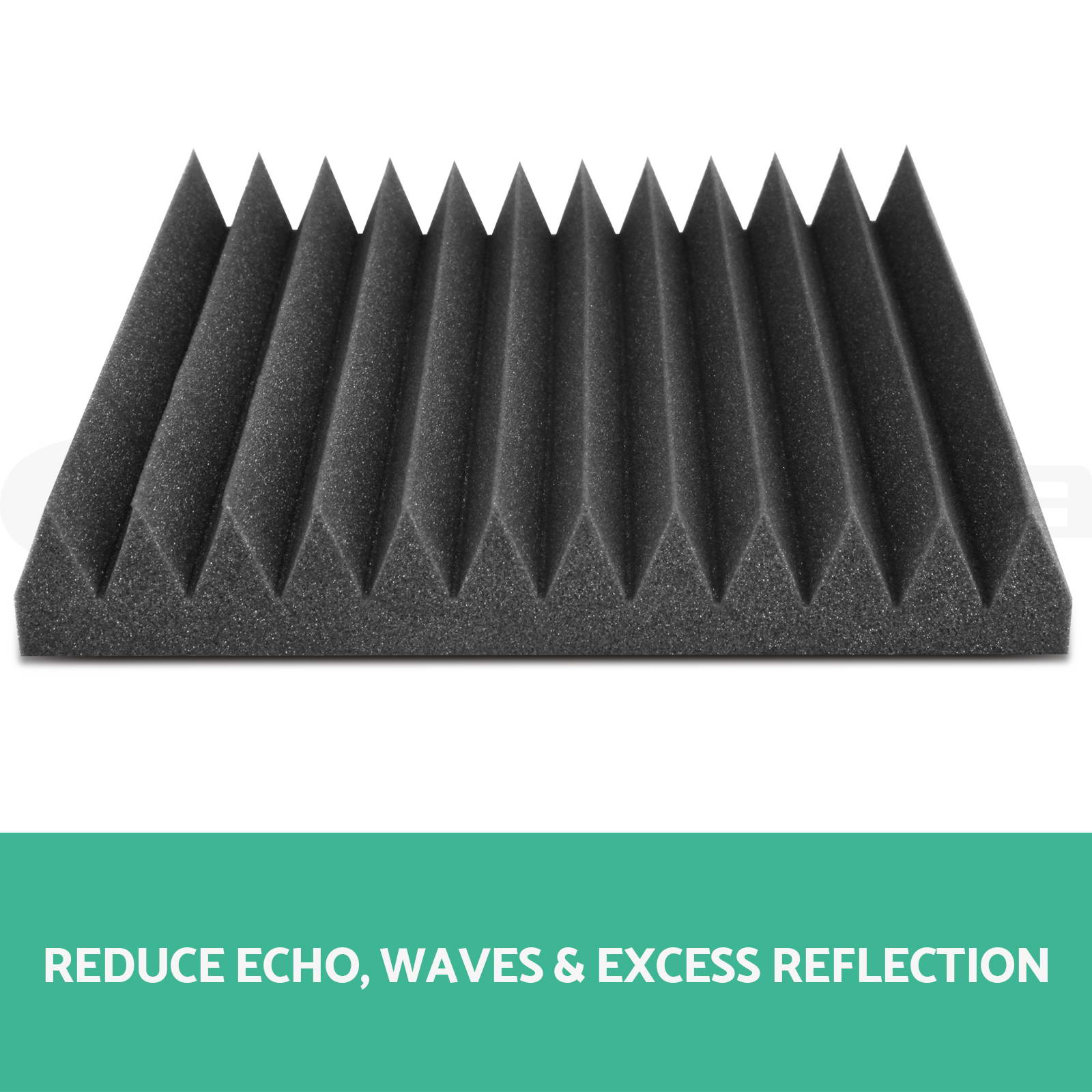 Alpha Studio Acoustic Foam Sound Absorbtion Proofing Panel Wedge