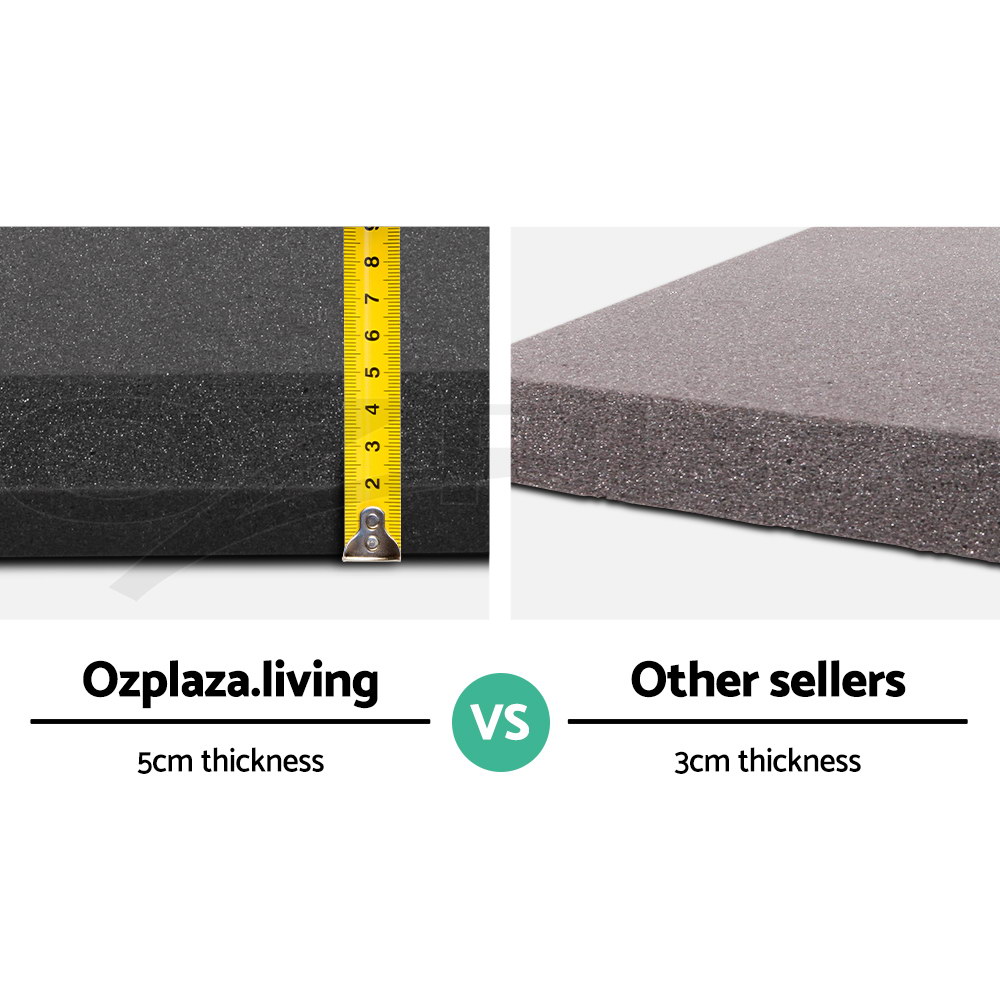 20/40/60pcs 30x30CM Studio Acoustic Foam Sound Proofing Ceiling Tile