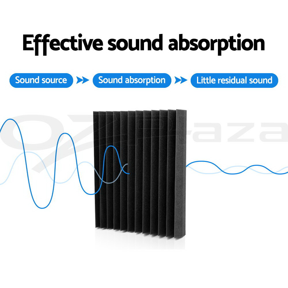 thumbnail 17 - Alpha Acoustic Foam Panels Tiles Studio Home DIY Pro Audio Equipment Sound Proof