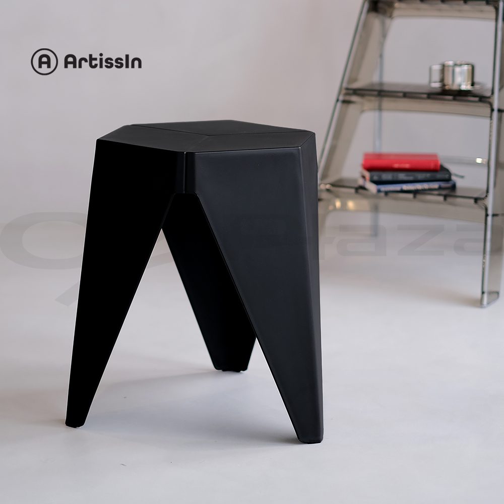 Artiss 2x Puzzle Stool Plastic Bar Stools Stacking Foot Stool Side Table - Picture 12 of 20