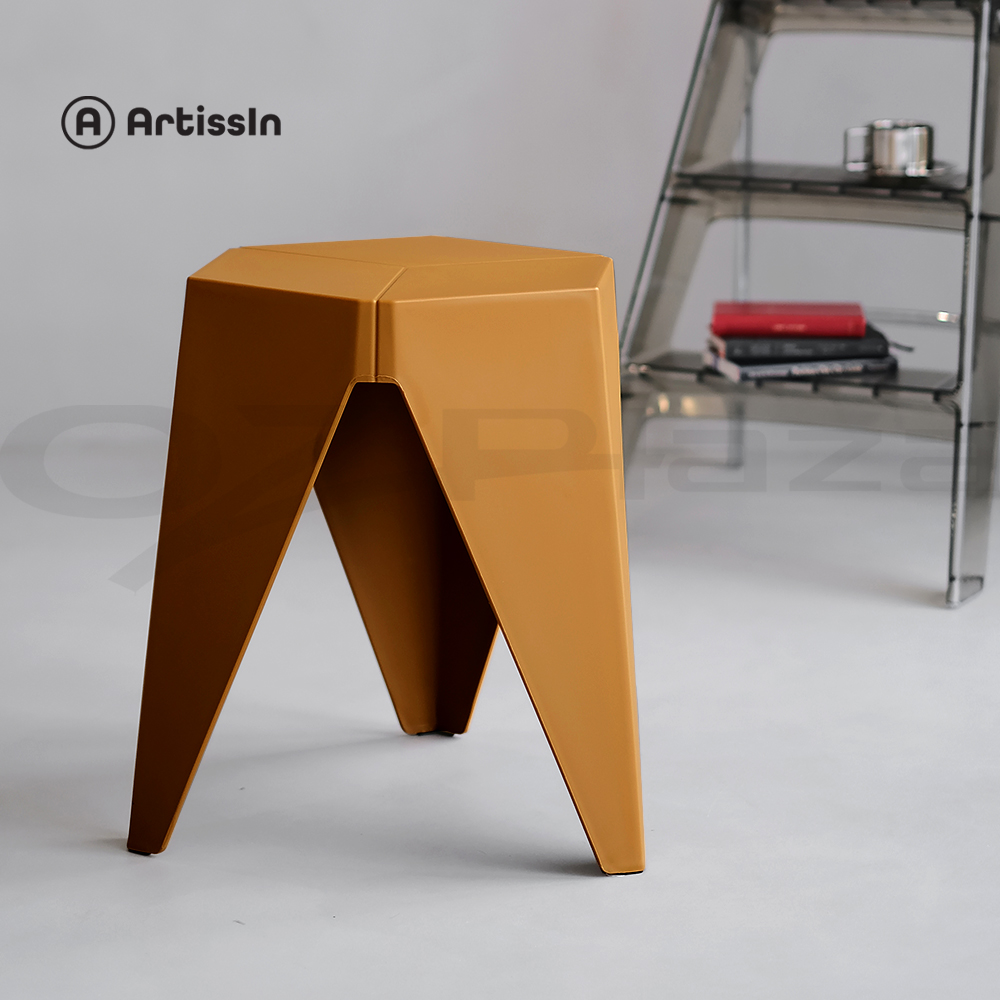 Artiss 2x Puzzle Stool Plastic Bar Stools Stacking Foot Stool Side Table - Picture 20 of 20