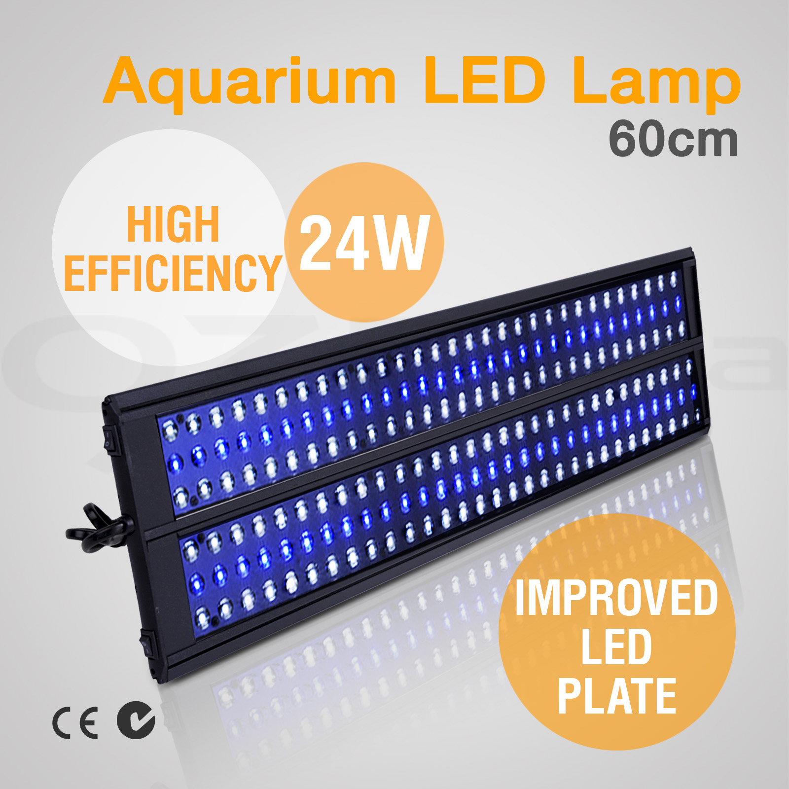Giantz Aquarium LED/T5 HO Light Marine Reef Fish Coral Aqua Tank Blue