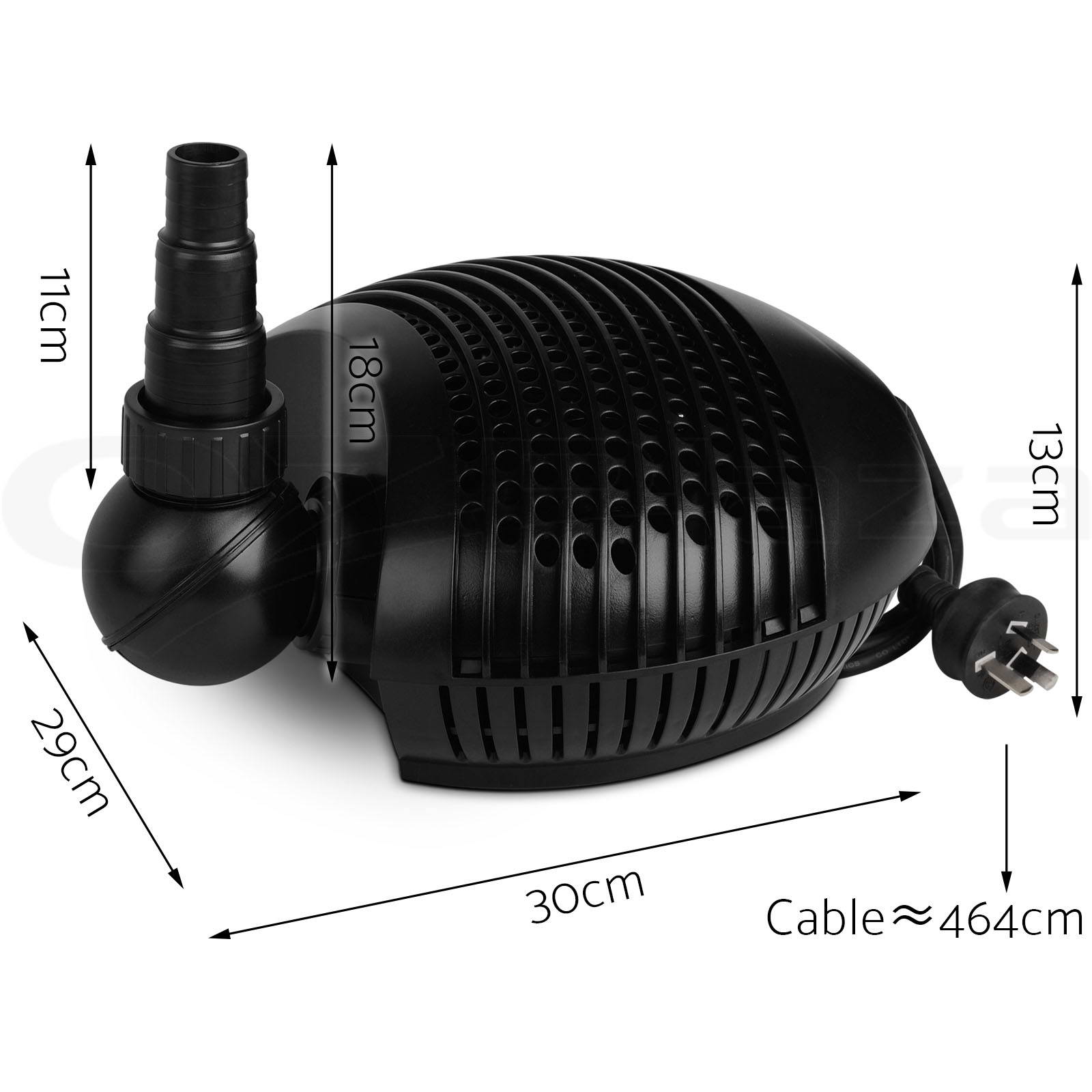 Giantz Aquarium Pump Air Pond Pump Water Fountain Fish Tank Electric