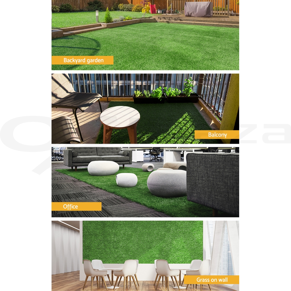 Prime Turf Artificial Grass Synthetic Fake Lawn 10-20SQM Turf Fake Green Plant - Picture 31 of 54
