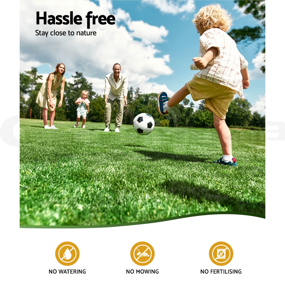 Prime Turf Artificial Grass Synthetic Fake Lawn 10-20SQM Turf Fake Green Plant - Picture 45 of 54