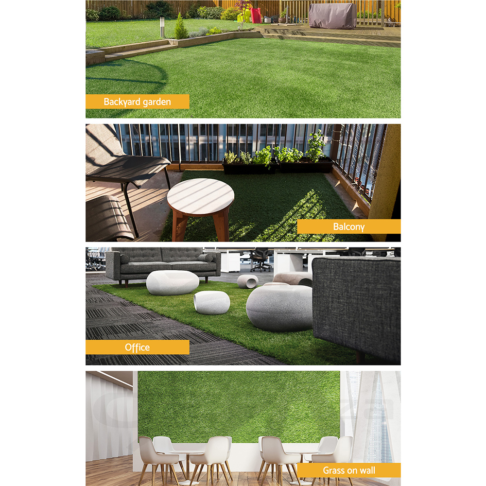 Prime Turf Artificial Grass Synthetic Fake Lawn 10-20SQM Turf Fake Green Plant - Picture 42 of 54