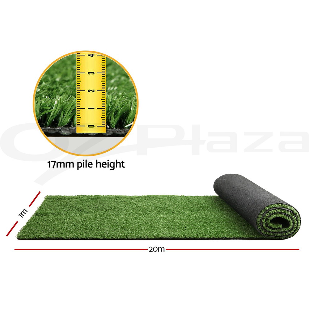Prime Turf 10-45mm Artificial Grass Synthetic Lawns 10-20SQM Fake Turf Plant - Picture 19 of 53
