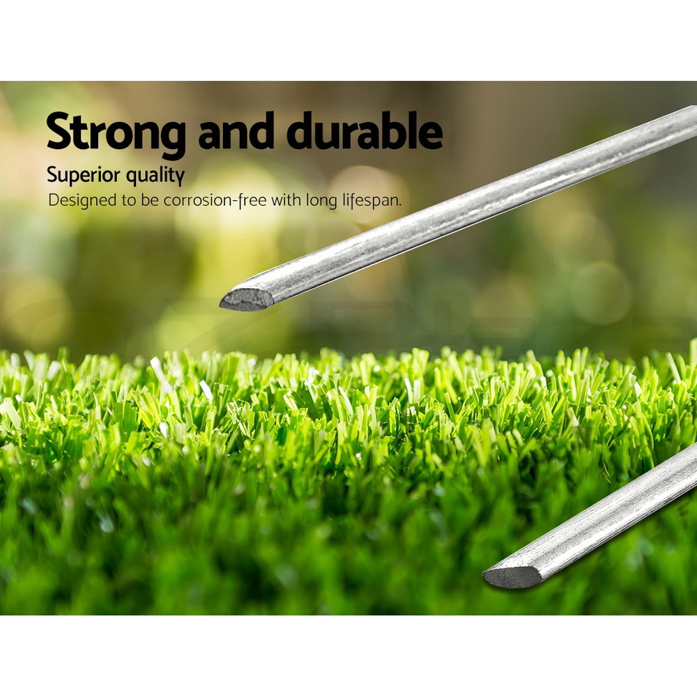 Primeturf Synthetic Artificial Grass Pins Fake Lawn Turf Weed Mat U