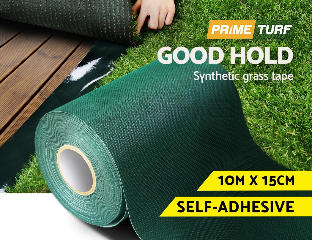 Primeturf Synthetic Grass Artificial Self Adhesive 15CMx10M Turf