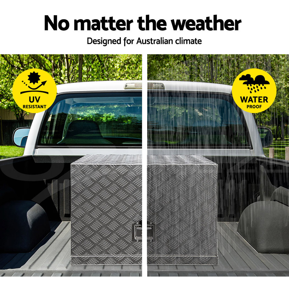 Giantz Ute Toolbox Generator Tool Box Aluminium Storage Truck Trailer