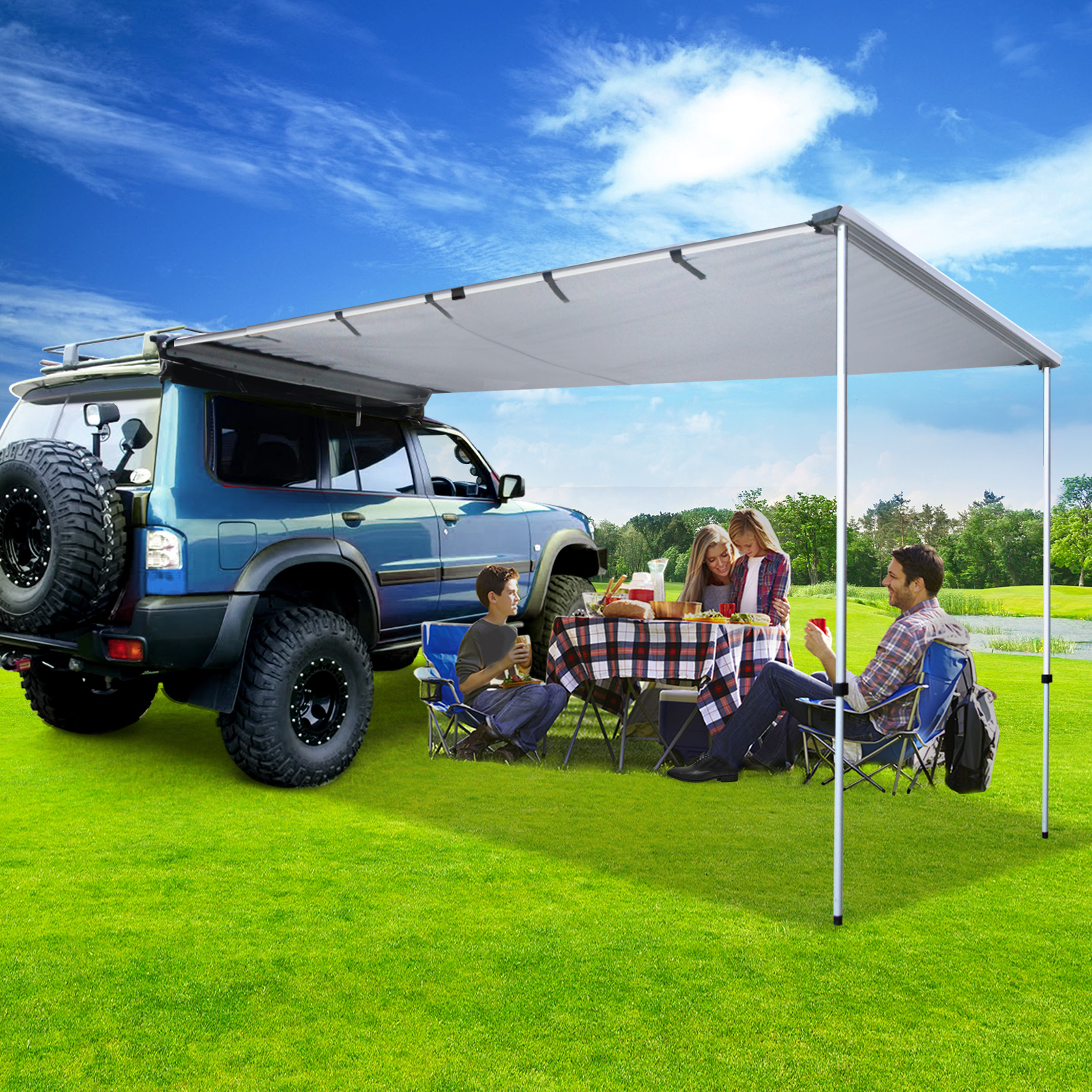 Weisshorn 2M 3M Car Side Awning Extension Roof Rack Top