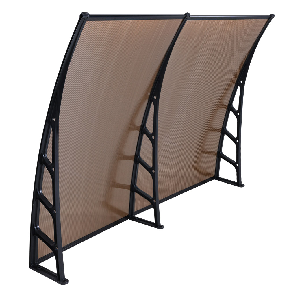 Instahut Window Door Awning Door Canopy Outdoor Patio Sun Shield 1.5mx1