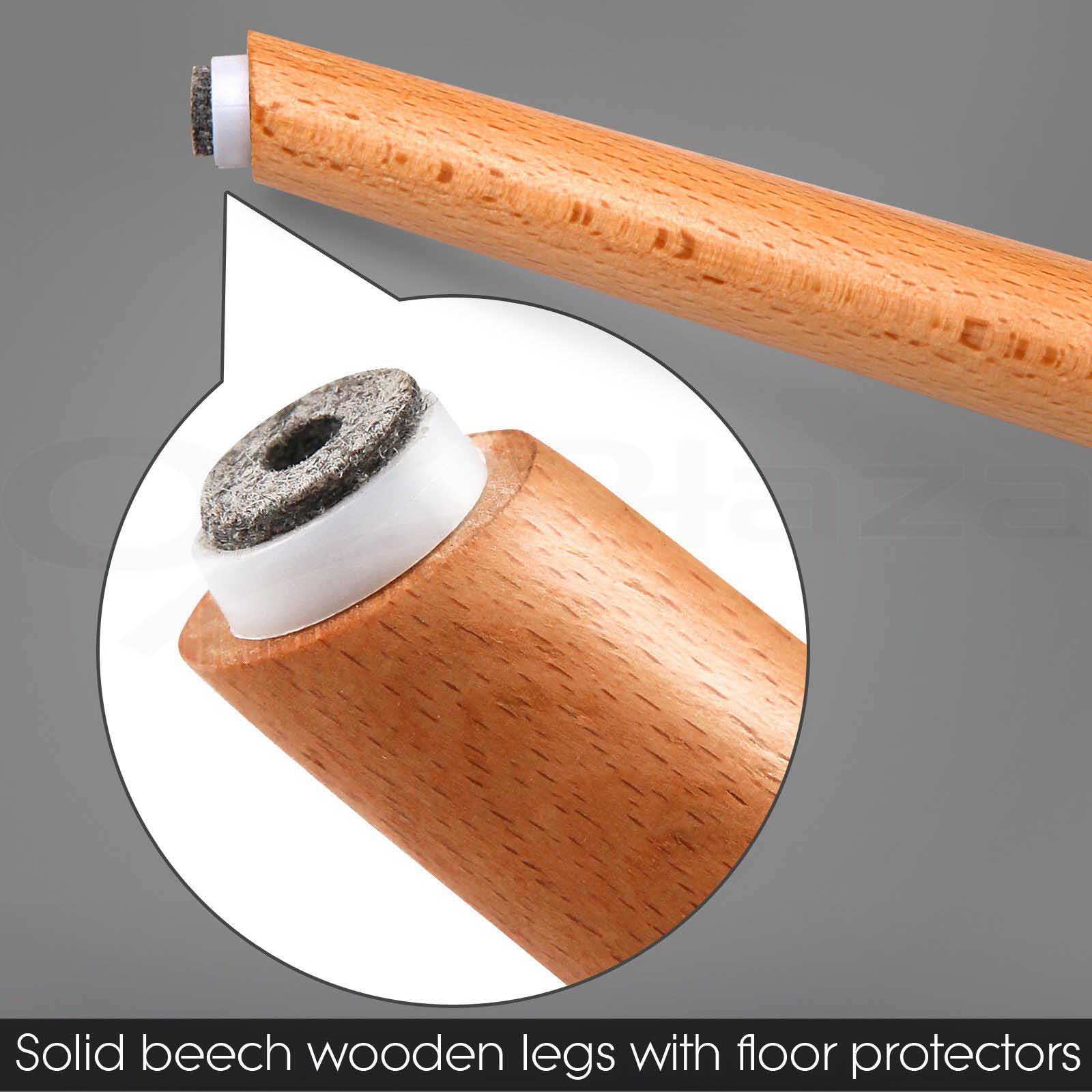 8x Artiss Retro Replica Eames DSW Dining Chairs Armchair Beech Wood