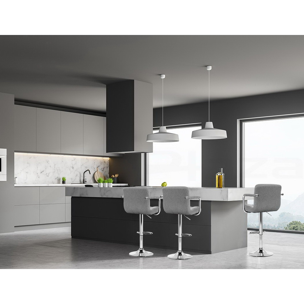 Artiss Bar Stools Kitchen Stool Chairs Dining Barstools Swivel Gas Lift x2 - Picture 28 of 40
