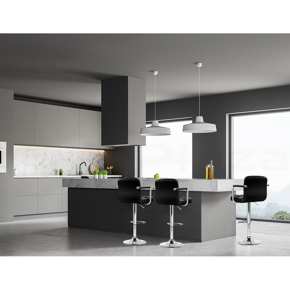 Artiss Bar Stools Kitchen Stool Chairs Dining Barstools Swivel Gas Lift x2 - Picture 17 of 40