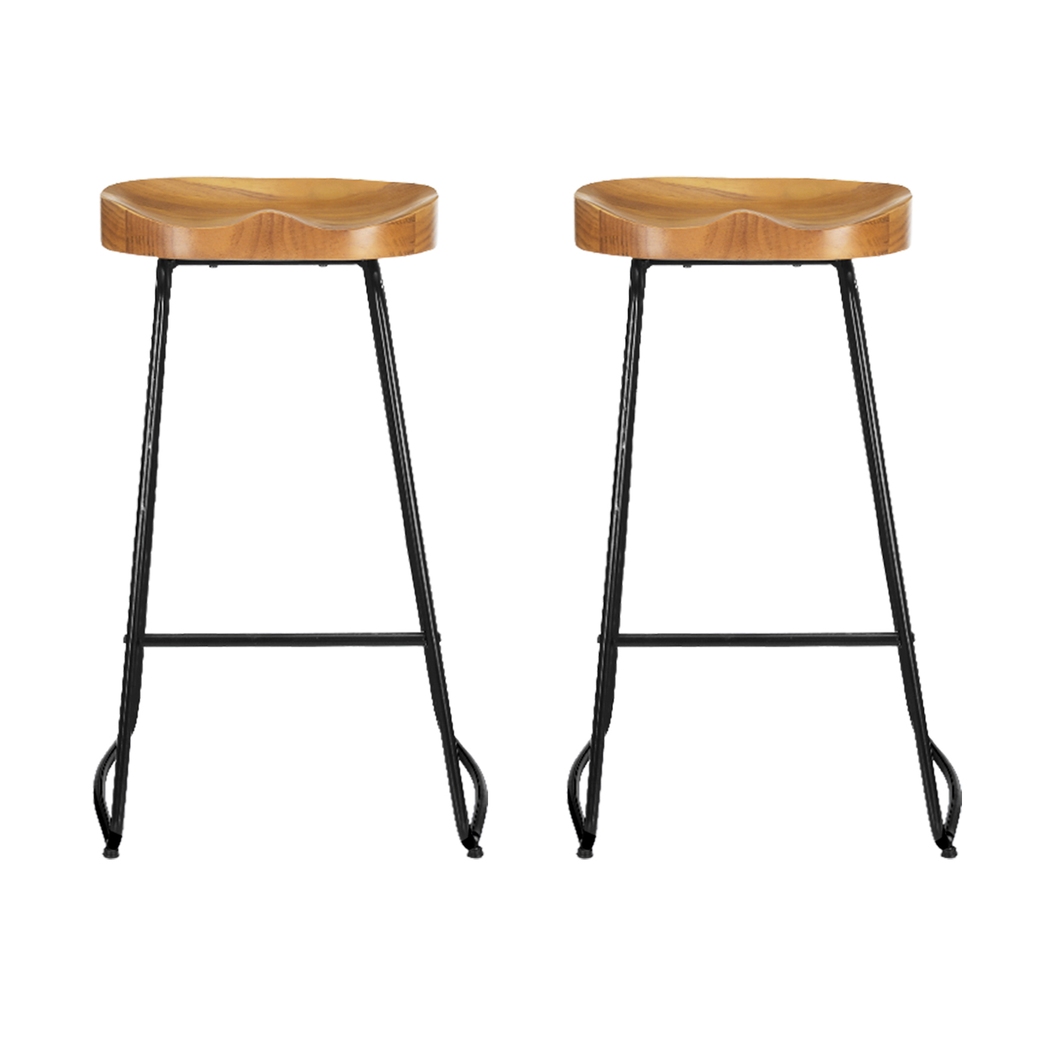 Artiss Kitchen Tractor Bar Stools Vintage Stool Industrial Retro Chairs