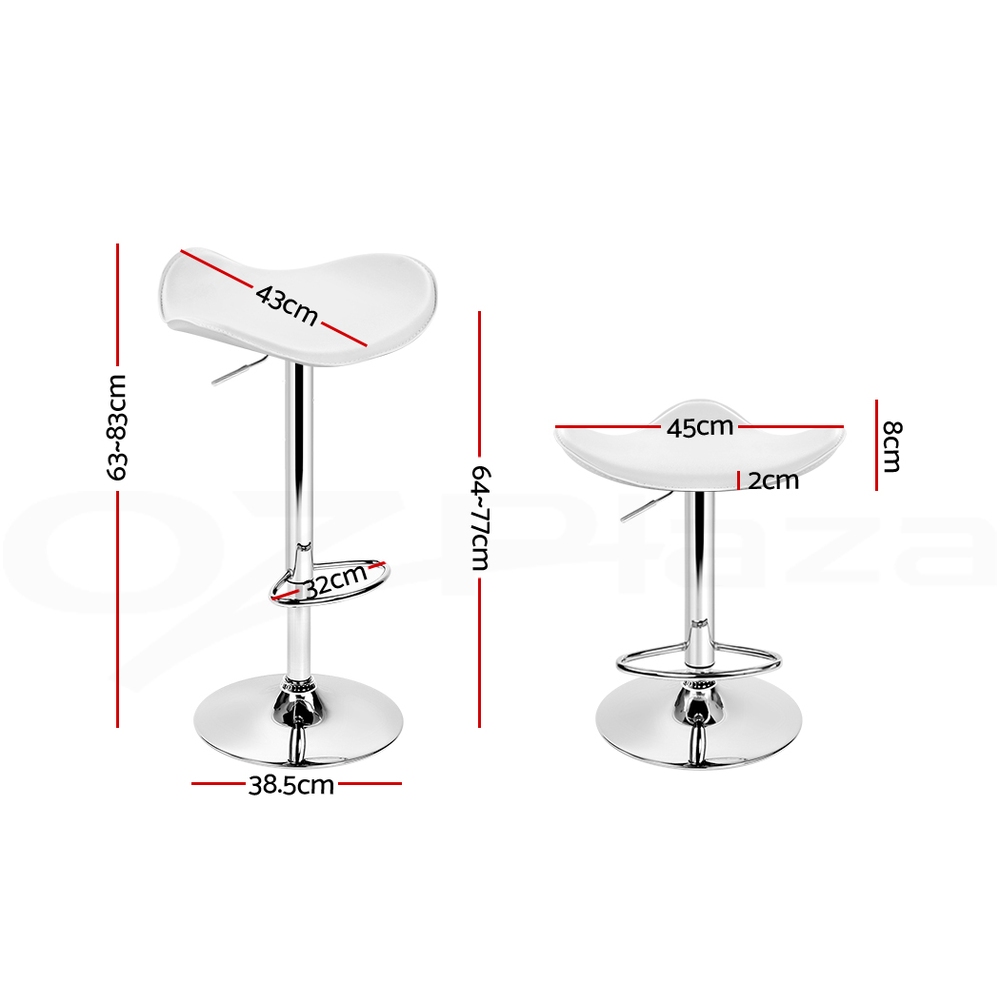 Artiss Kitchen Bar Stools Gas Lift Bar Stool Swivel Barstools Counter Chairs - Picture 48 of 97