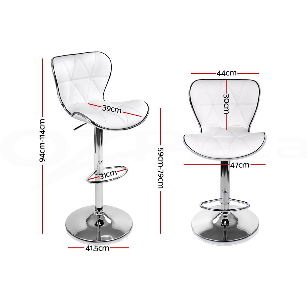 Artiss Kitchen Bar Stools Gas Lift Bar Stool Swivel Barstools Counter Chairs - Picture 87 of 97