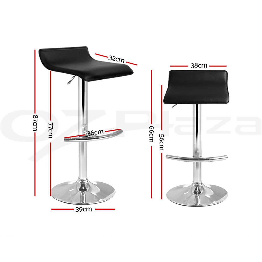 Artiss Kitchen Bar Stools Gas Lift Bar Stool Swivel Barstools Counter Chairs - Picture 95 of 97