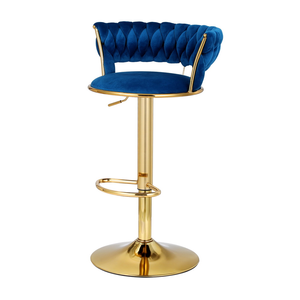 1x / 2x / 4x Artiss Bar Stools Kitchen Chairs Upholstered Wood Leather Fabric - Picture 93 of 110
