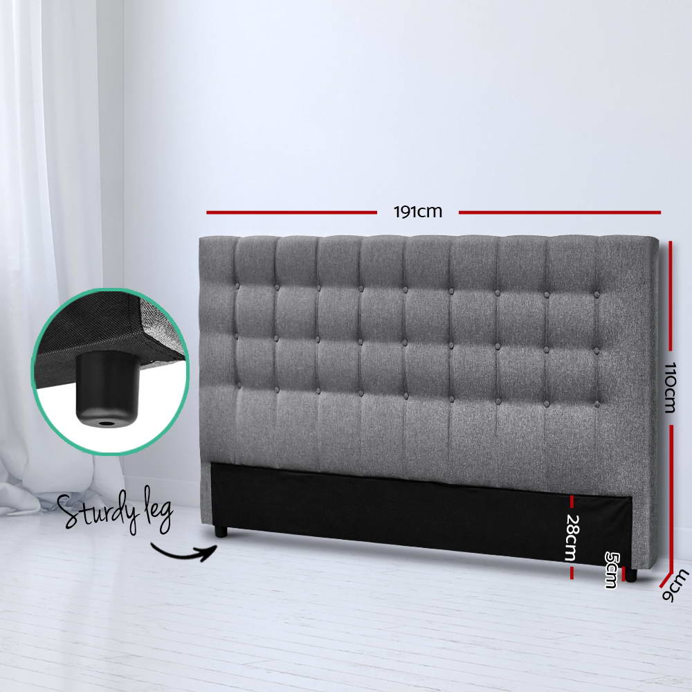 Artiss Double Queen King Size Bed Head Headboard Bedhead Frame Base