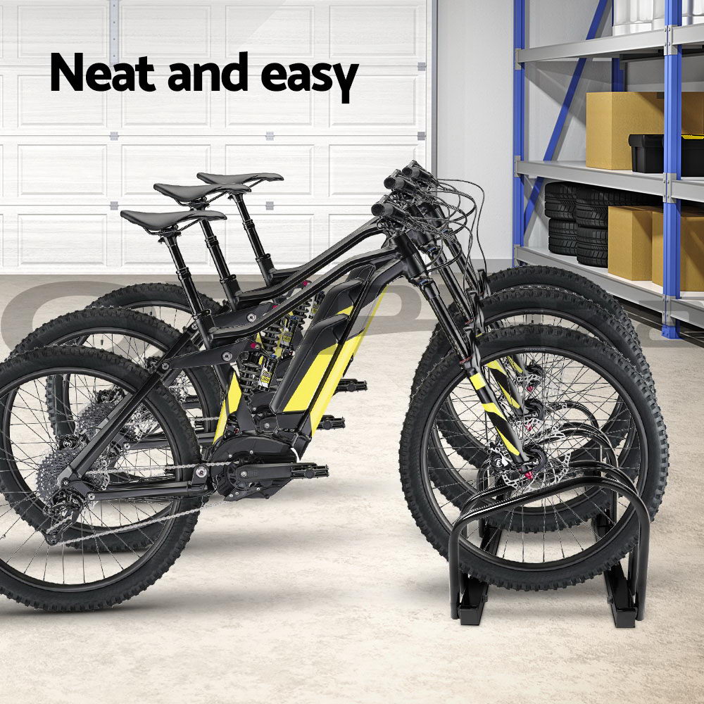 1 – 6 Bike Floor Parking Rack Instant Storage Stand