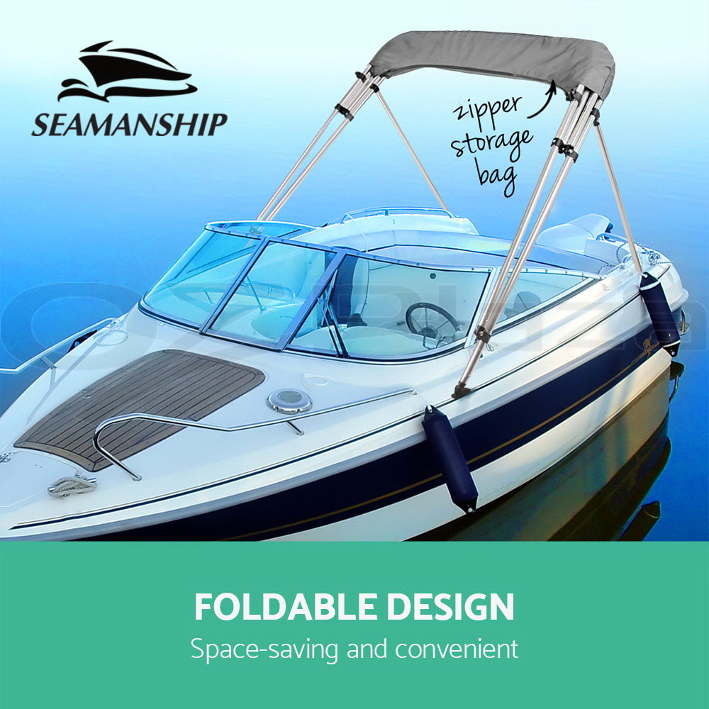 4 bow boat bimini top 4 bow 1 8m 2m boat bimini top canopy aluminium rear poles 4 bow boat bimini top 4 bow 1 8m 2m boat bimini top canopy aluminium rear poles