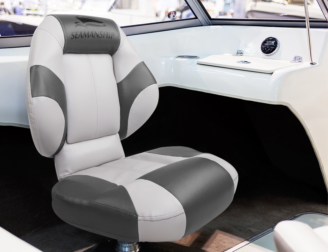 Seamanship 2 X Premium Boat Seats Seat Folding Cruise Fishing Seating