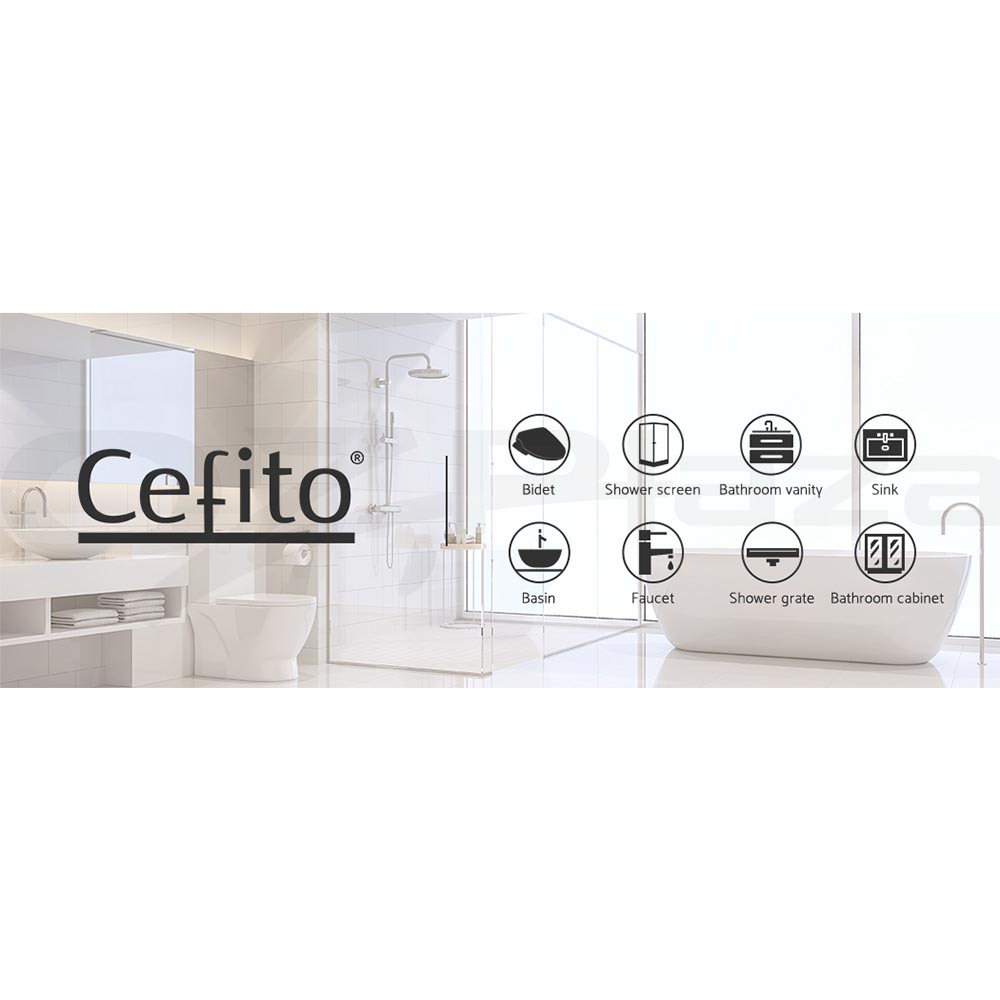 Cefito Bathroom Mirror Cabinet Vanity Shaving Medicine 450/600/750/900/1200mm - Picture 44 of 88