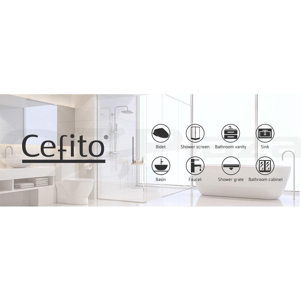 Cefito Bathroom Mirror Cabinet Vanity Shaving Medicine 450/600/750/900/1200mm - Picture 34 of 88