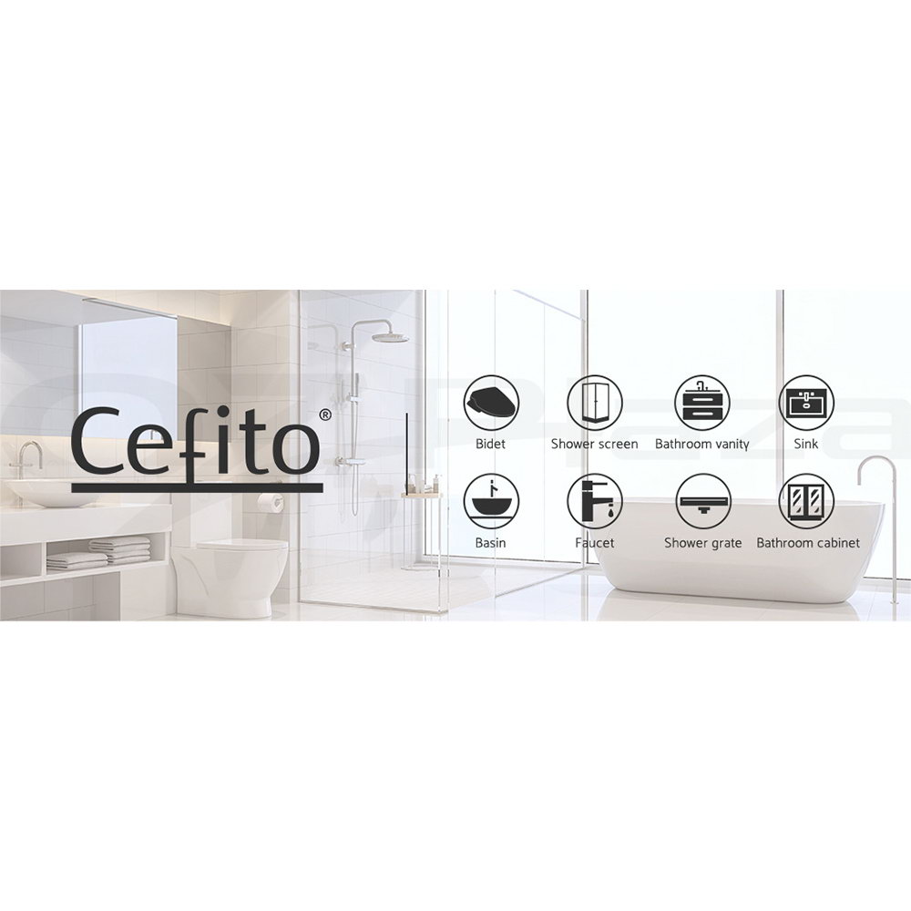 Cefito Bathroom Mirror Cabinet Vanity Shaving Medicine 450/600/750/900/1200mm - Picture 12 of 88