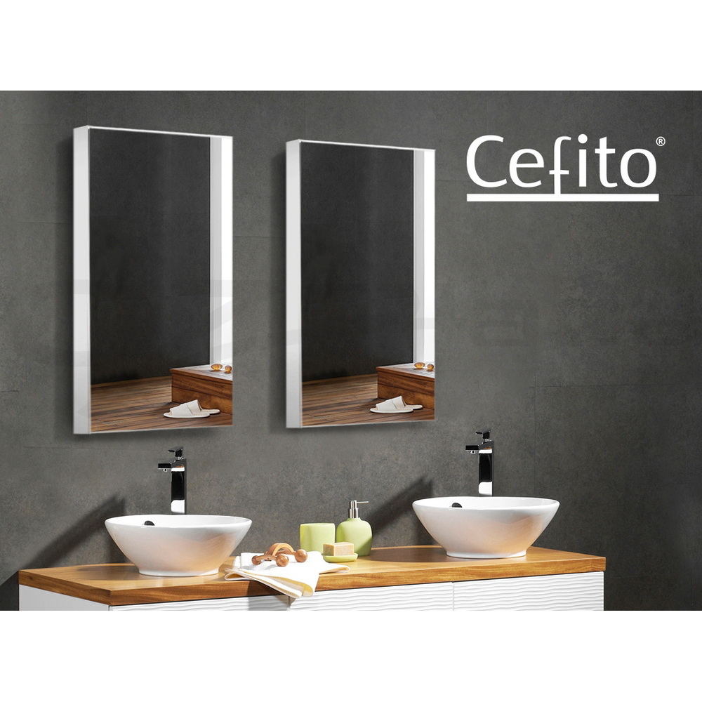 Cefito Bathroom Mirror Cabinet Vanity Shaving Medicine 450/600/750/900/1200mm - Picture 31 of 88