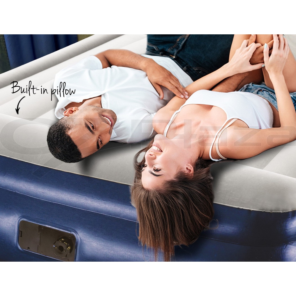 Bestway Air Bed Inflatable King Queen Single Bed Mattress Sleeping Mat with Pump - Picture 40 of 154