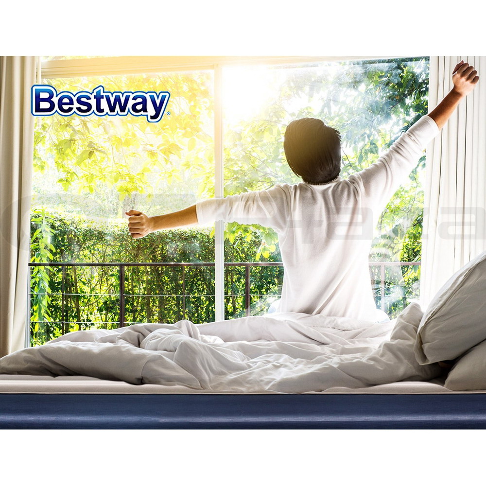 Bestway Air Bed Inflatable King Queen Single Bed Mattress Sleeping Mat with Pump - Picture 44 of 154
