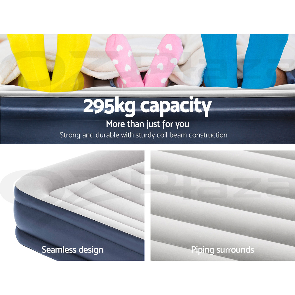 Bestway Air Bed Inflatable King Queen Single Bed Mattress Sleeping Mat with Pump - Picture 51 of 154