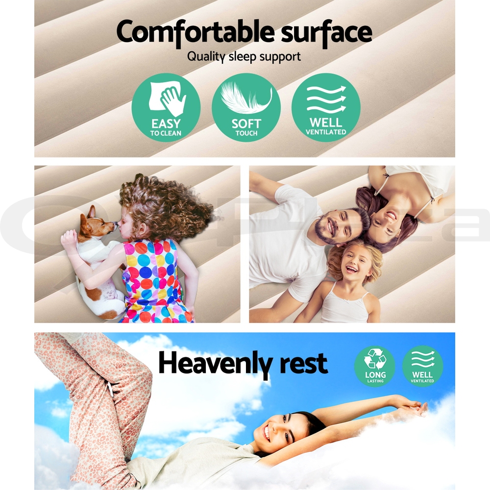 Bestway Air Bed Inflatable King Queen Single Bed Mattress Sleeping Mat with Pump - Picture 141 of 154