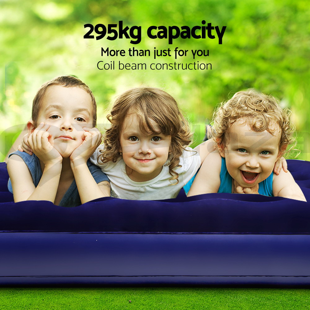 Bestway Air Bed Inflatable King Queen Single Bed Mattress Sleeping Mat with Pump - Picture 18 of 154