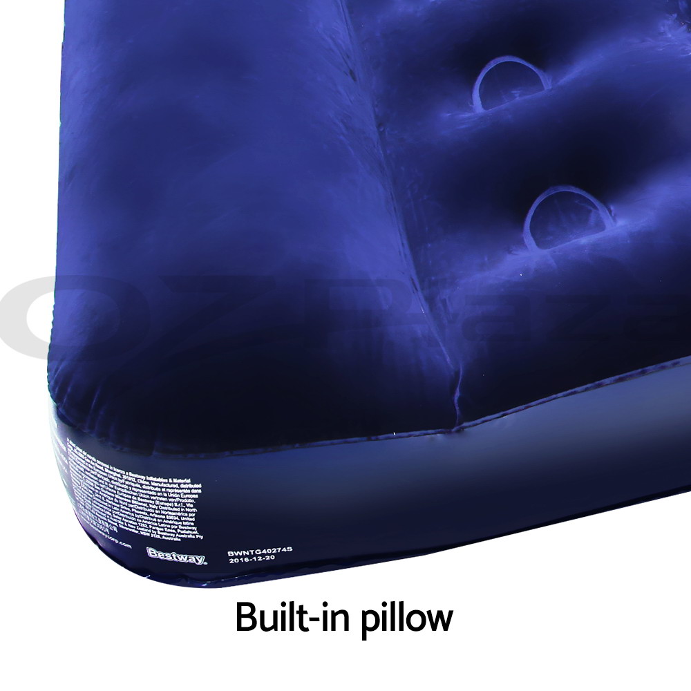 Bestway Air Bed Inflatable King Queen Single Bed Mattress Sleeping Mat with Pump - Picture 20 of 154