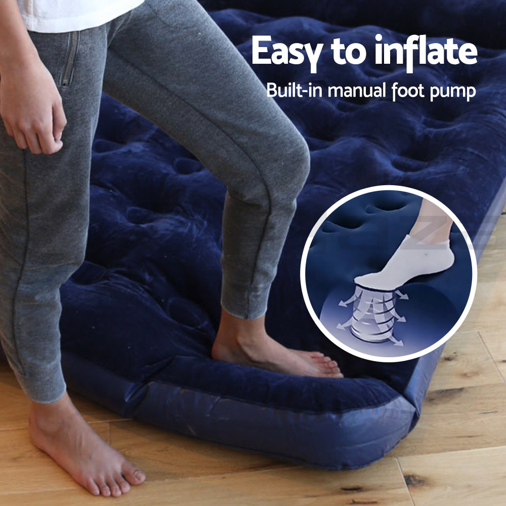 Bestway Air Bed Inflatable King Queen Single Bed Mattress Sleeping Mat with Pump - Picture 22 of 154